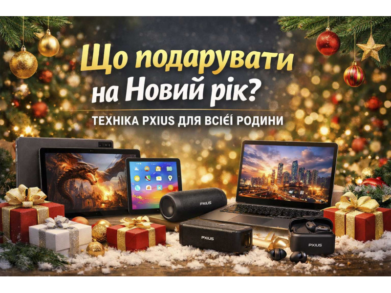 Що подарувати на Новий рік: техніка PIXUS для всієї родини