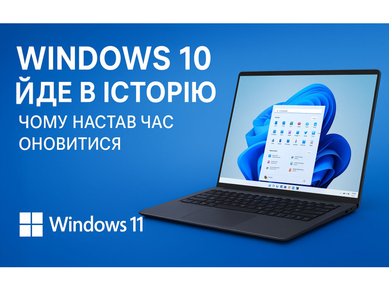 Windows 10 йде в історію: чому варто купити ноутбук із Windows 11 вже сьогодні